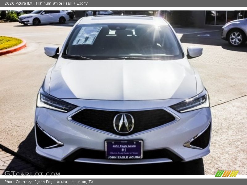 Platinum White Pearl / Ebony 2020 Acura ILX