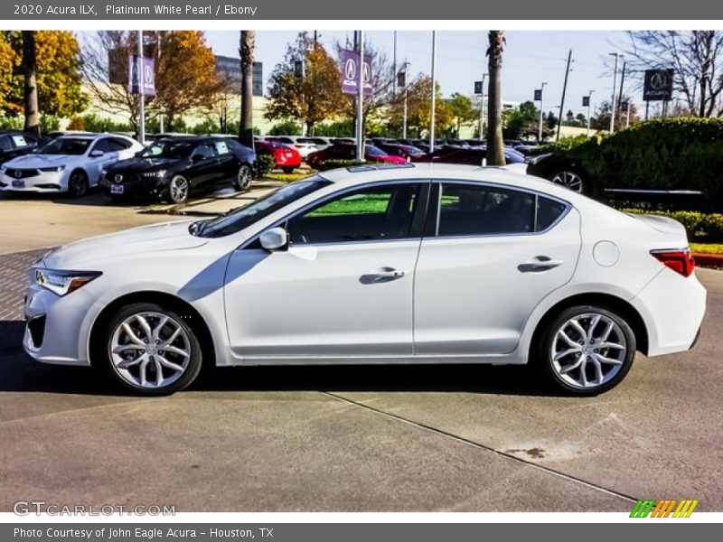 Platinum White Pearl / Ebony 2020 Acura ILX