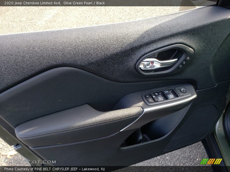Olive Green Pearl / Black 2020 Jeep Cherokee Limited 4x4