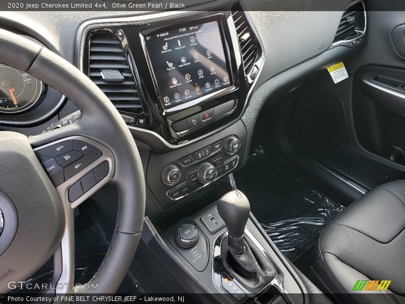 Olive Green Pearl / Black 2020 Jeep Cherokee Limited 4x4