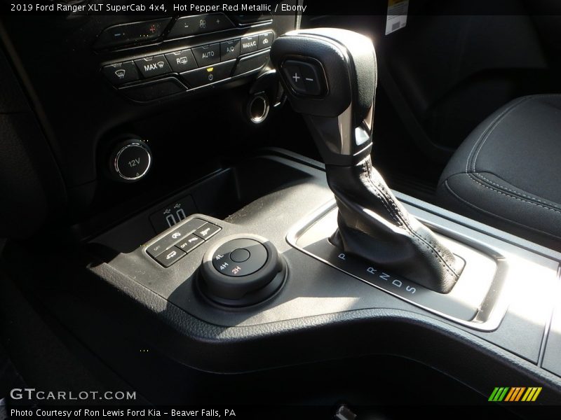 Hot Pepper Red Metallic / Ebony 2019 Ford Ranger XLT SuperCab 4x4