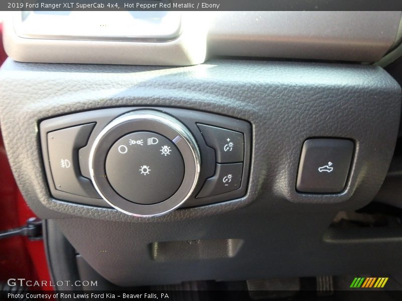 Hot Pepper Red Metallic / Ebony 2019 Ford Ranger XLT SuperCab 4x4