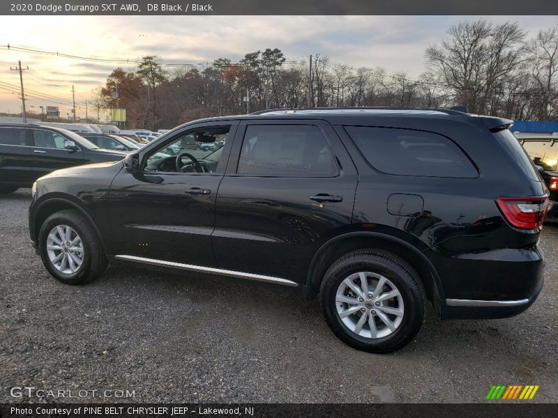 DB Black / Black 2020 Dodge Durango SXT AWD