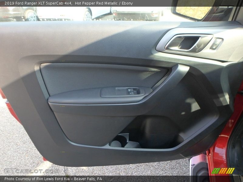Hot Pepper Red Metallic / Ebony 2019 Ford Ranger XLT SuperCab 4x4