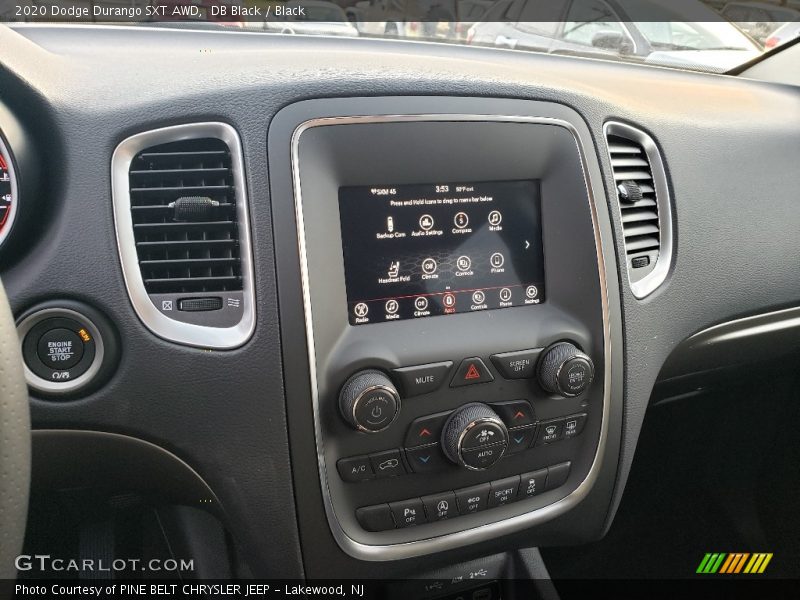 DB Black / Black 2020 Dodge Durango SXT AWD