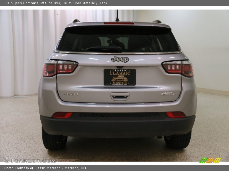 Billet Silver Metallic / Black 2019 Jeep Compass Latitude 4x4