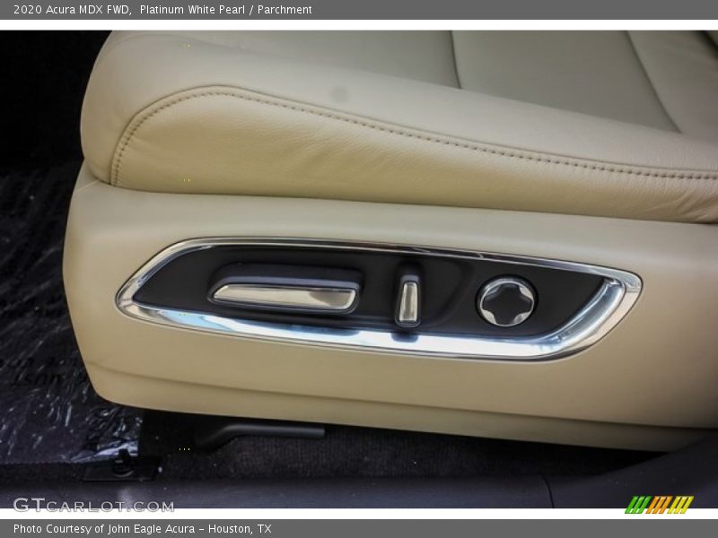 Platinum White Pearl / Parchment 2020 Acura MDX FWD