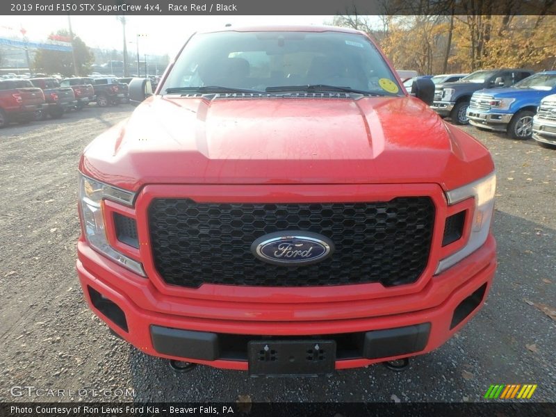 Race Red / Black 2019 Ford F150 STX SuperCrew 4x4