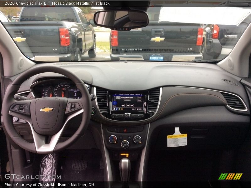 Dashboard of 2020 Trax LT