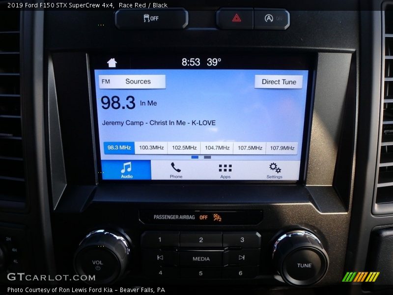 Race Red / Black 2019 Ford F150 STX SuperCrew 4x4