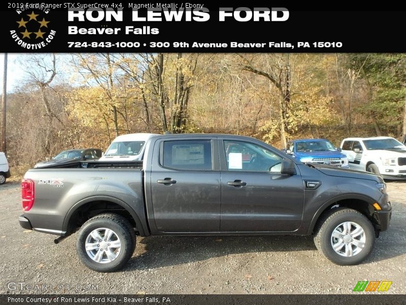 Magnetic Metallic / Ebony 2019 Ford Ranger STX SuperCrew 4x4