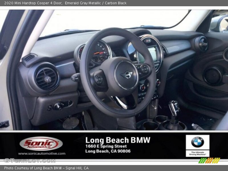 Emerald Gray Metallic / Carbon Black 2020 Mini Hardtop Cooper 4 Door