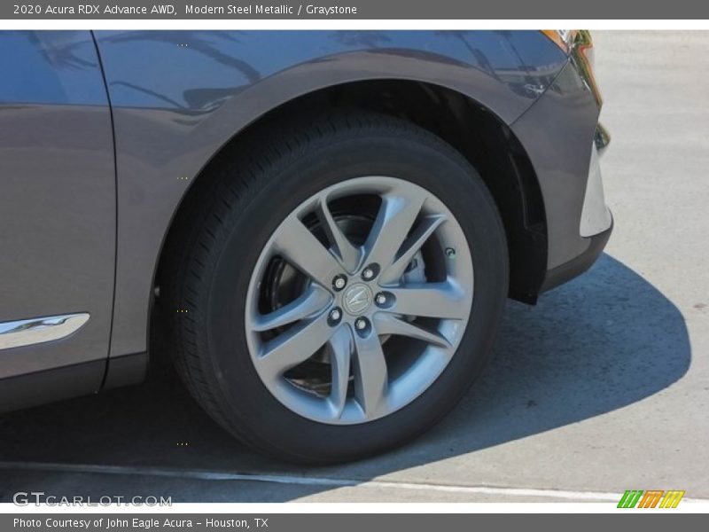 Modern Steel Metallic / Graystone 2020 Acura RDX Advance AWD