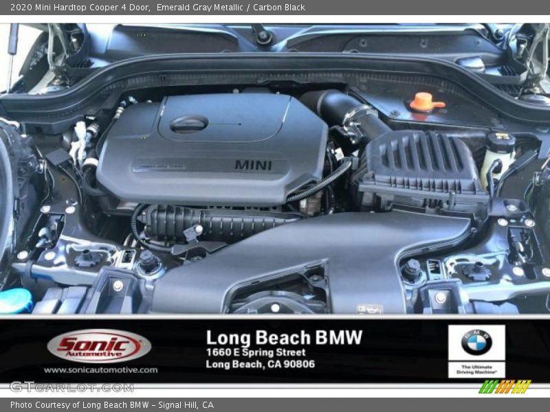 Emerald Gray Metallic / Carbon Black 2020 Mini Hardtop Cooper 4 Door
