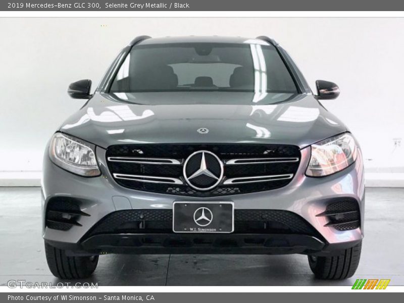 Selenite Grey Metallic / Black 2019 Mercedes-Benz GLC 300