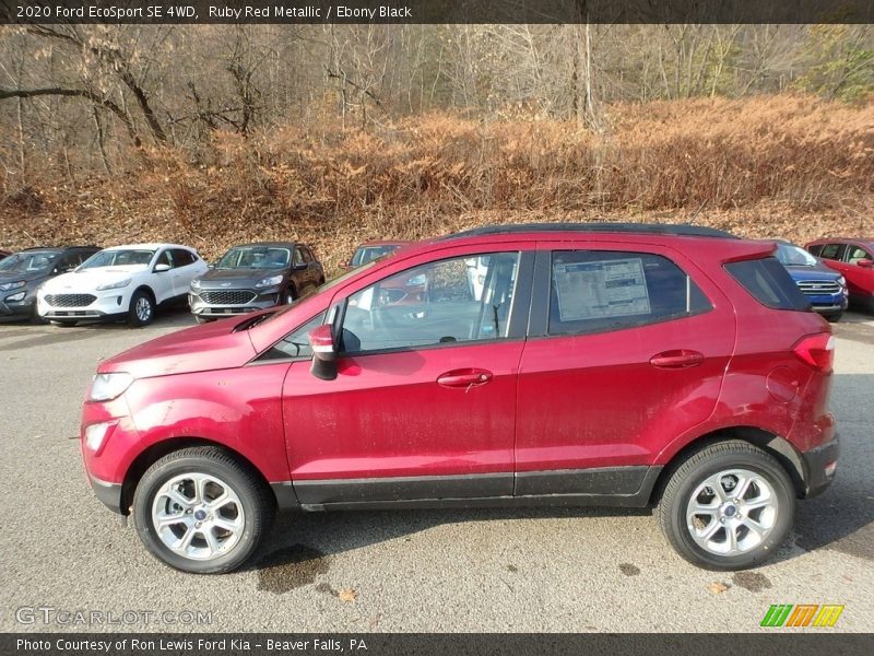  2020 EcoSport SE 4WD Ruby Red Metallic