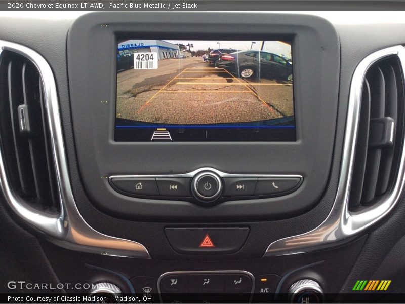 Pacific Blue Metallic / Jet Black 2020 Chevrolet Equinox LT AWD