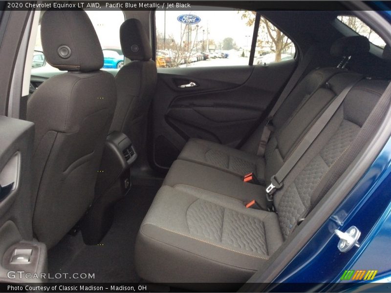 Pacific Blue Metallic / Jet Black 2020 Chevrolet Equinox LT AWD