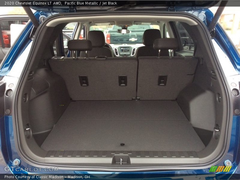 Pacific Blue Metallic / Jet Black 2020 Chevrolet Equinox LT AWD