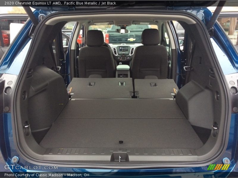 Pacific Blue Metallic / Jet Black 2020 Chevrolet Equinox LT AWD