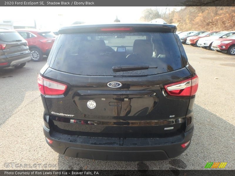 Shadow Black / Ebony Black 2020 Ford EcoSport SE