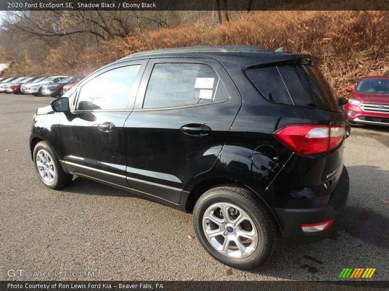 Shadow Black / Ebony Black 2020 Ford EcoSport SE