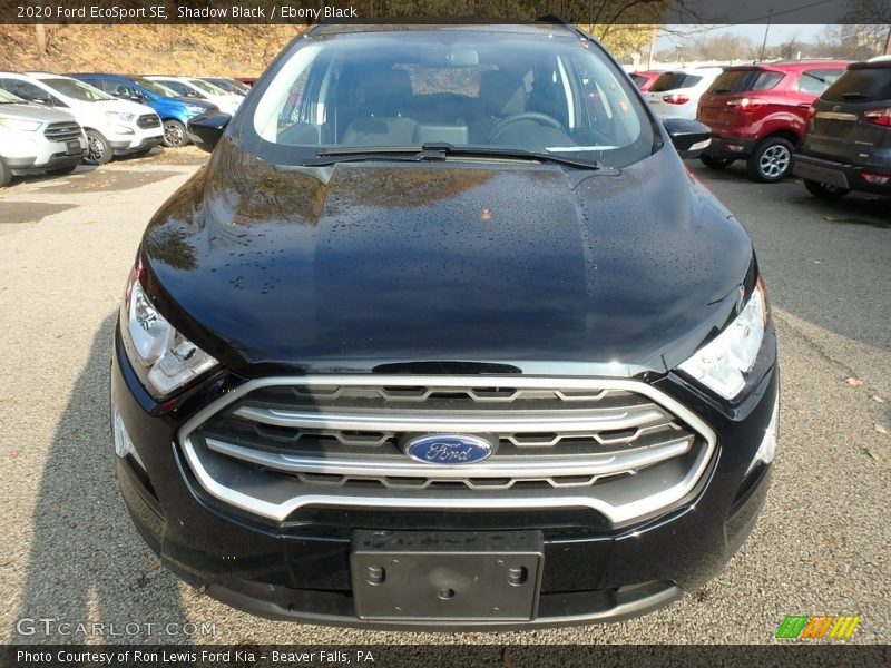 Shadow Black / Ebony Black 2020 Ford EcoSport SE