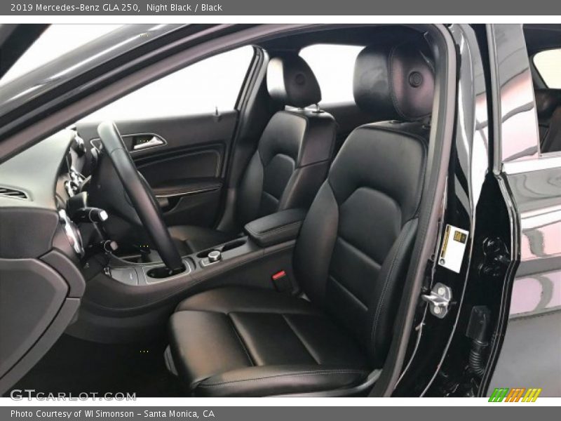 Night Black / Black 2019 Mercedes-Benz GLA 250