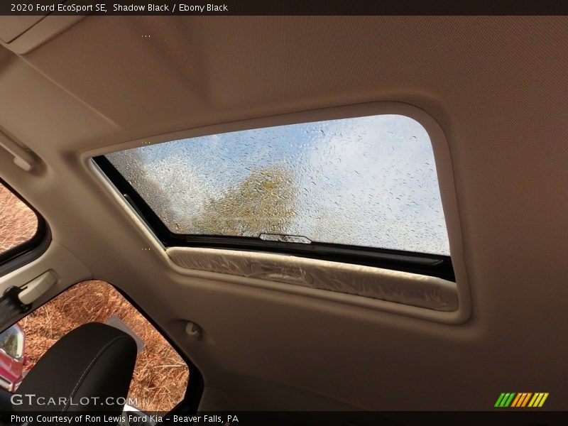 Shadow Black / Ebony Black 2020 Ford EcoSport SE