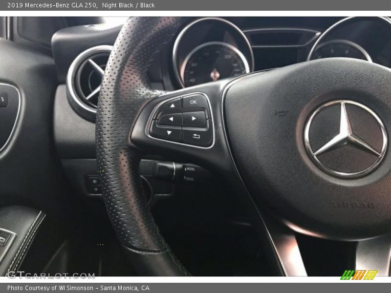Night Black / Black 2019 Mercedes-Benz GLA 250