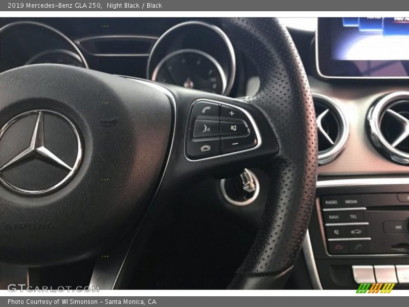 Night Black / Black 2019 Mercedes-Benz GLA 250