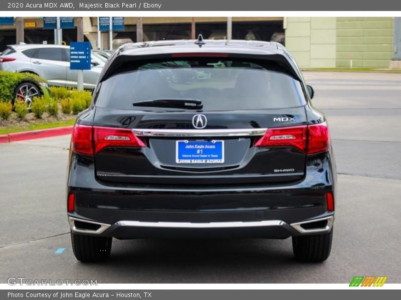 Majestic Black Pearl / Ebony 2020 Acura MDX AWD