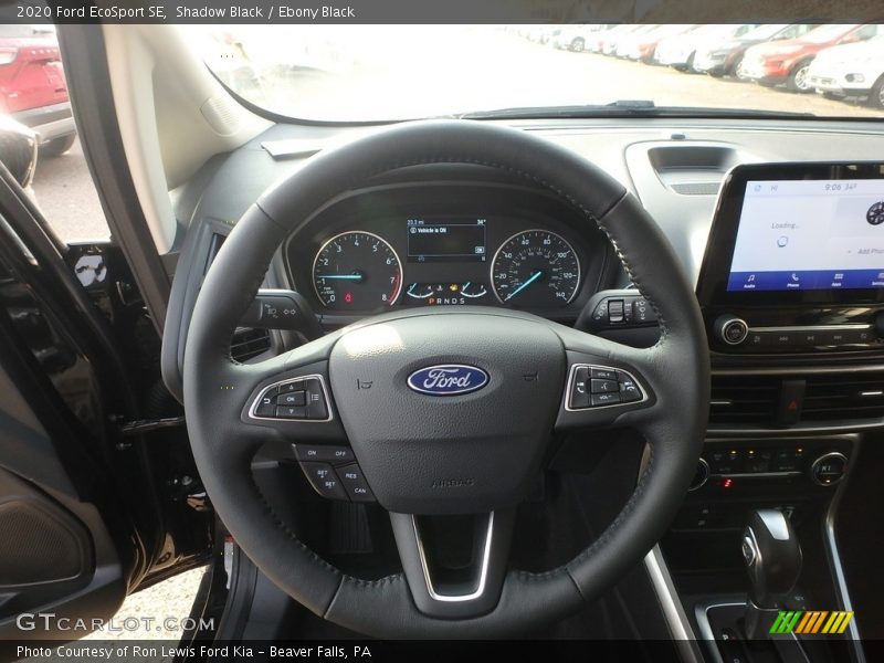  2020 EcoSport SE Steering Wheel