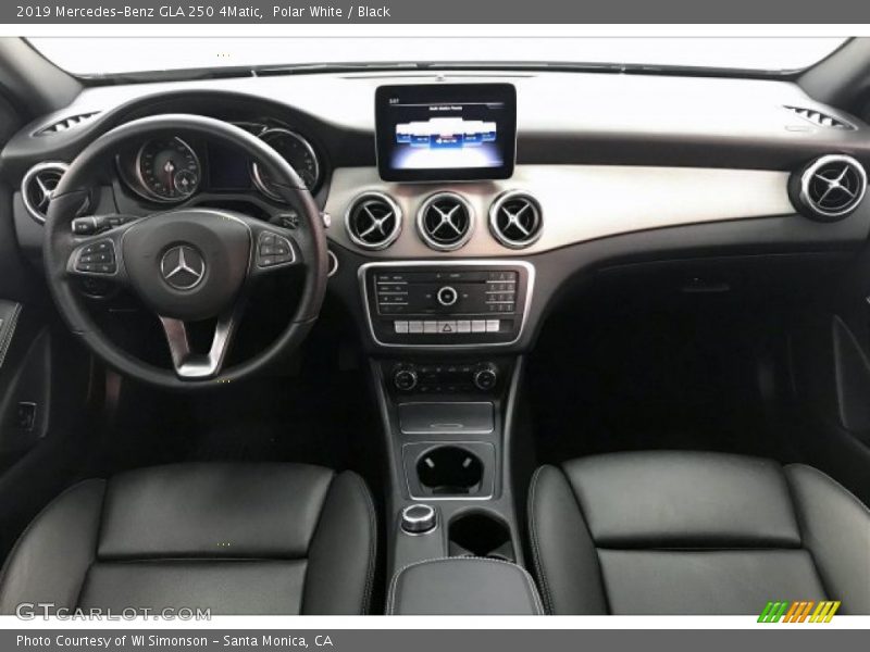 Dashboard of 2019 GLA 250 4Matic