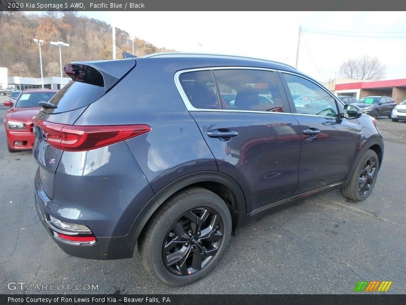 Pacific Blue / Black 2020 Kia Sportage S AWD