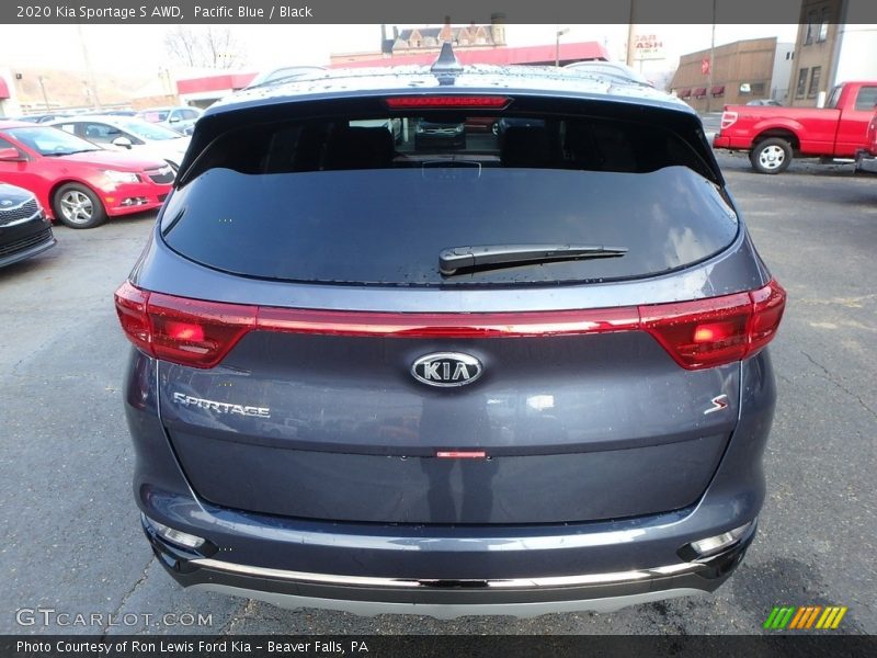 Pacific Blue / Black 2020 Kia Sportage S AWD