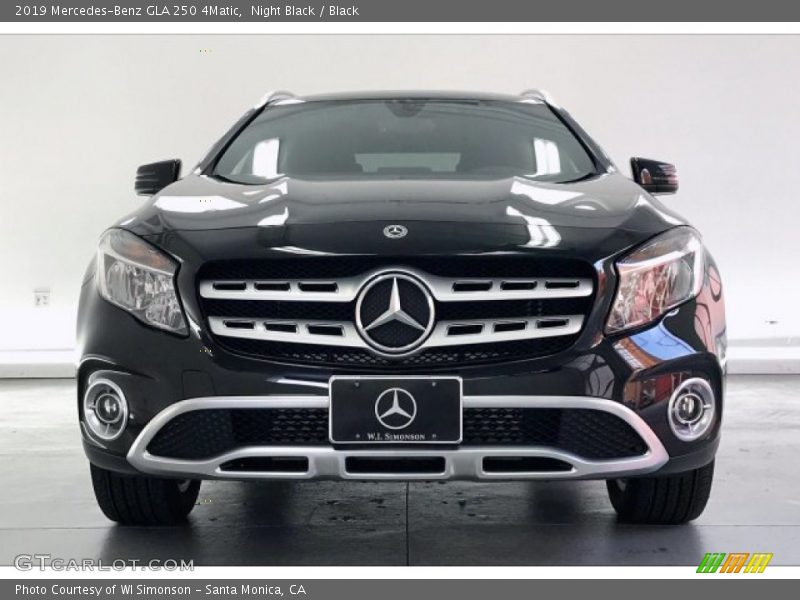 Night Black / Black 2019 Mercedes-Benz GLA 250 4Matic
