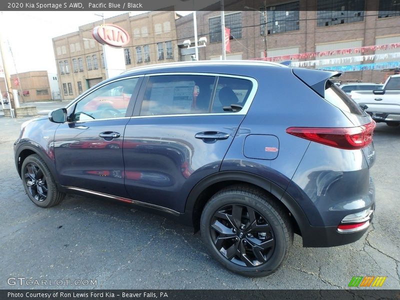 Pacific Blue / Black 2020 Kia Sportage S AWD