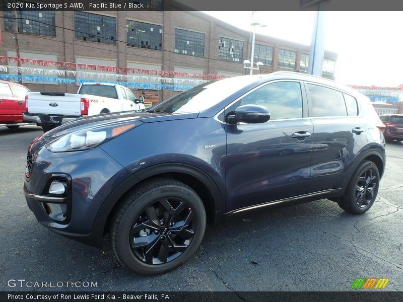 Pacific Blue / Black 2020 Kia Sportage S AWD