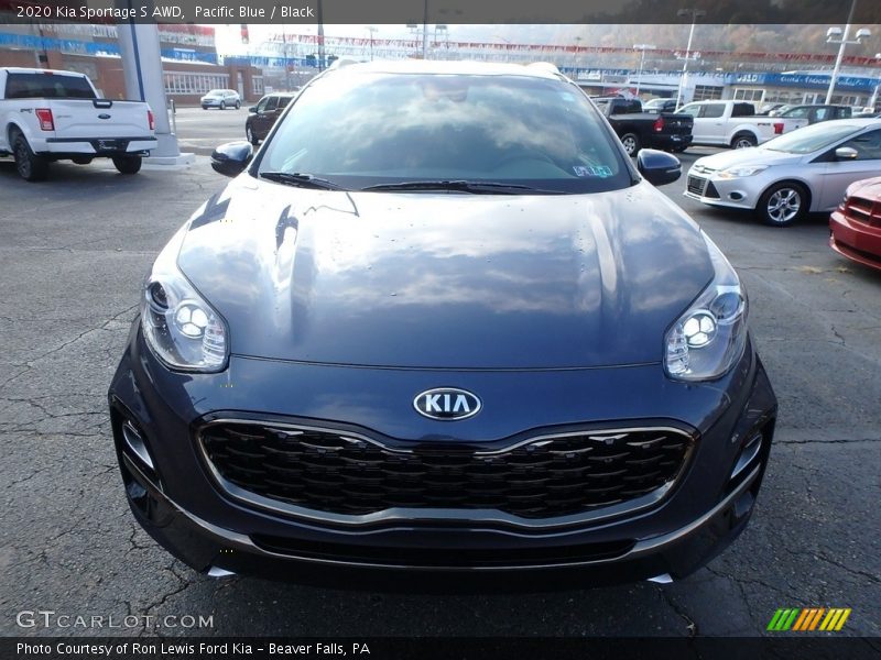 Pacific Blue / Black 2020 Kia Sportage S AWD