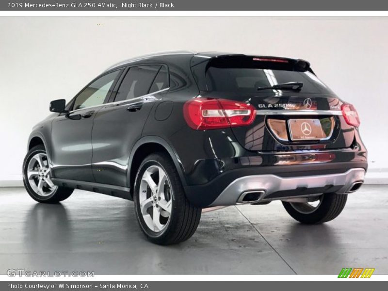 Night Black / Black 2019 Mercedes-Benz GLA 250 4Matic