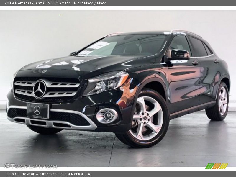 Night Black / Black 2019 Mercedes-Benz GLA 250 4Matic