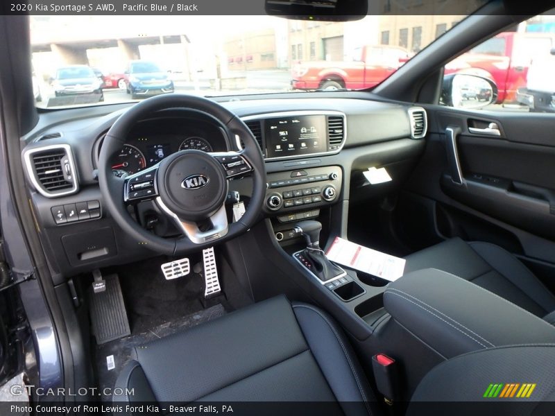 Pacific Blue / Black 2020 Kia Sportage S AWD