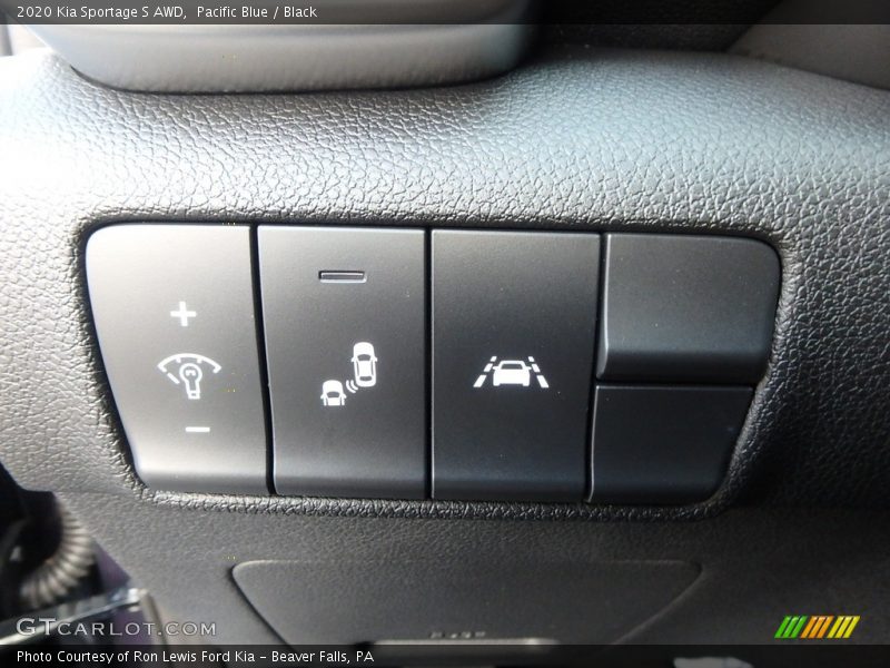 Pacific Blue / Black 2020 Kia Sportage S AWD