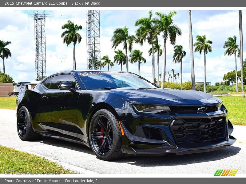 Black / Jet Black 2019 Chevrolet Camaro ZL1 Coupe