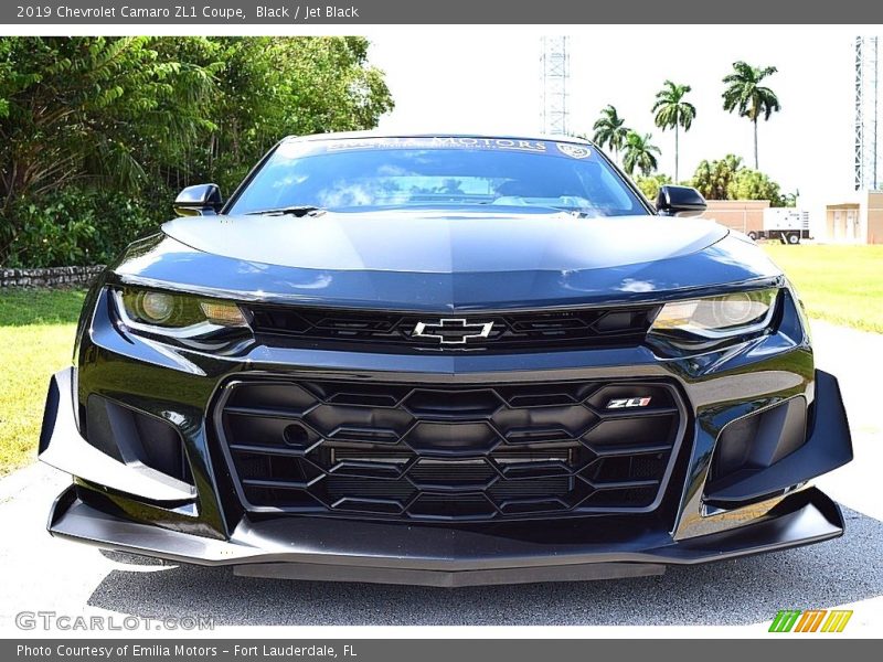 Black / Jet Black 2019 Chevrolet Camaro ZL1 Coupe