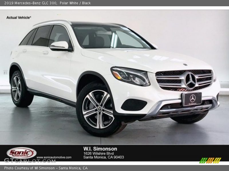 Polar White / Black 2019 Mercedes-Benz GLC 300