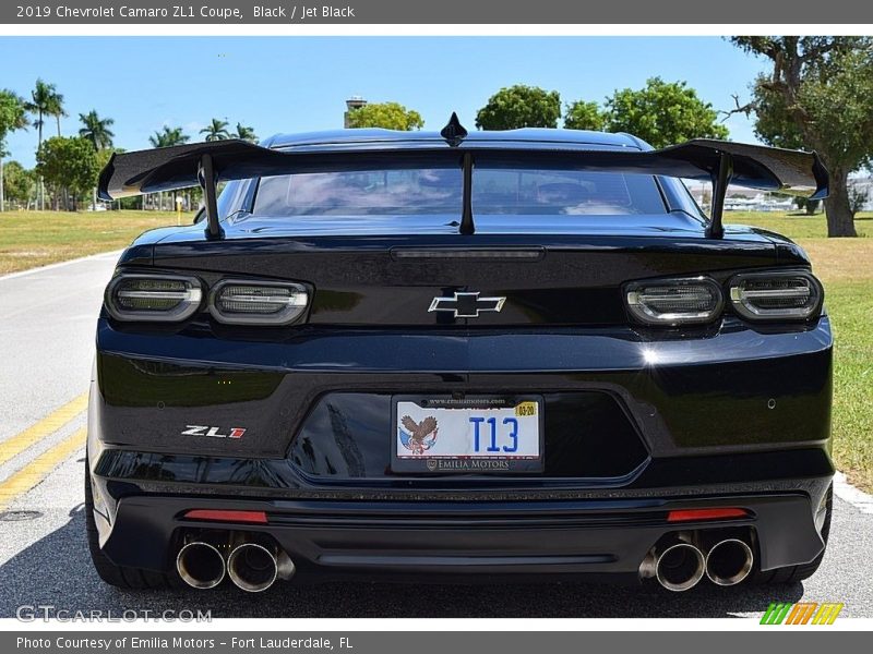 Black / Jet Black 2019 Chevrolet Camaro ZL1 Coupe