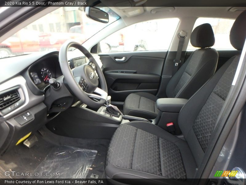 Front Seat of 2020 Rio S 5 Door