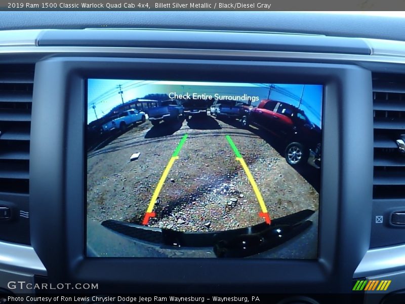 Billett Silver Metallic / Black/Diesel Gray 2019 Ram 1500 Classic Warlock Quad Cab 4x4